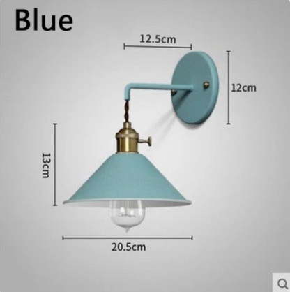 Bright Scandinavian Style Wall Lamp