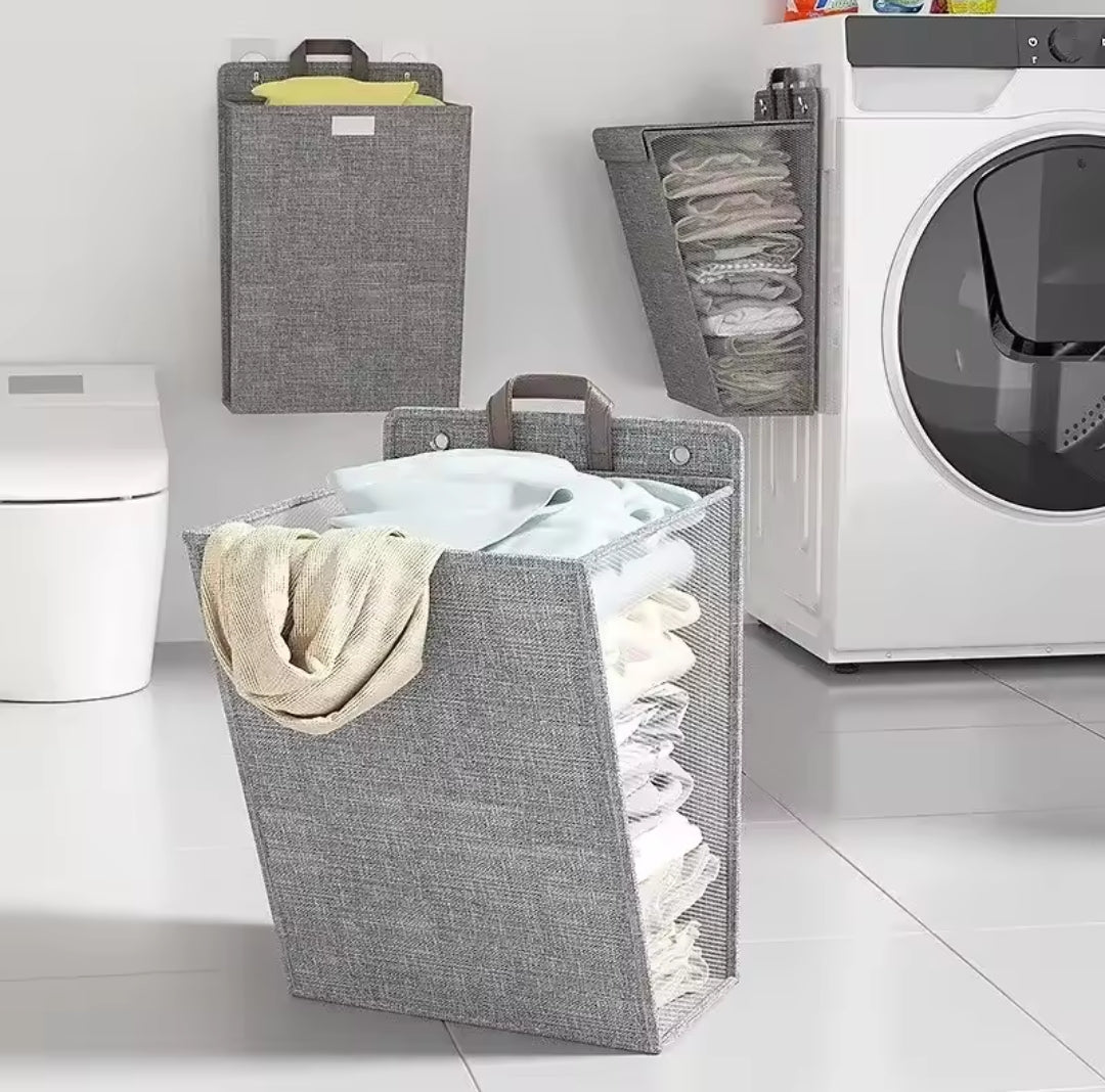 Compact Collapsible Laundry Basket