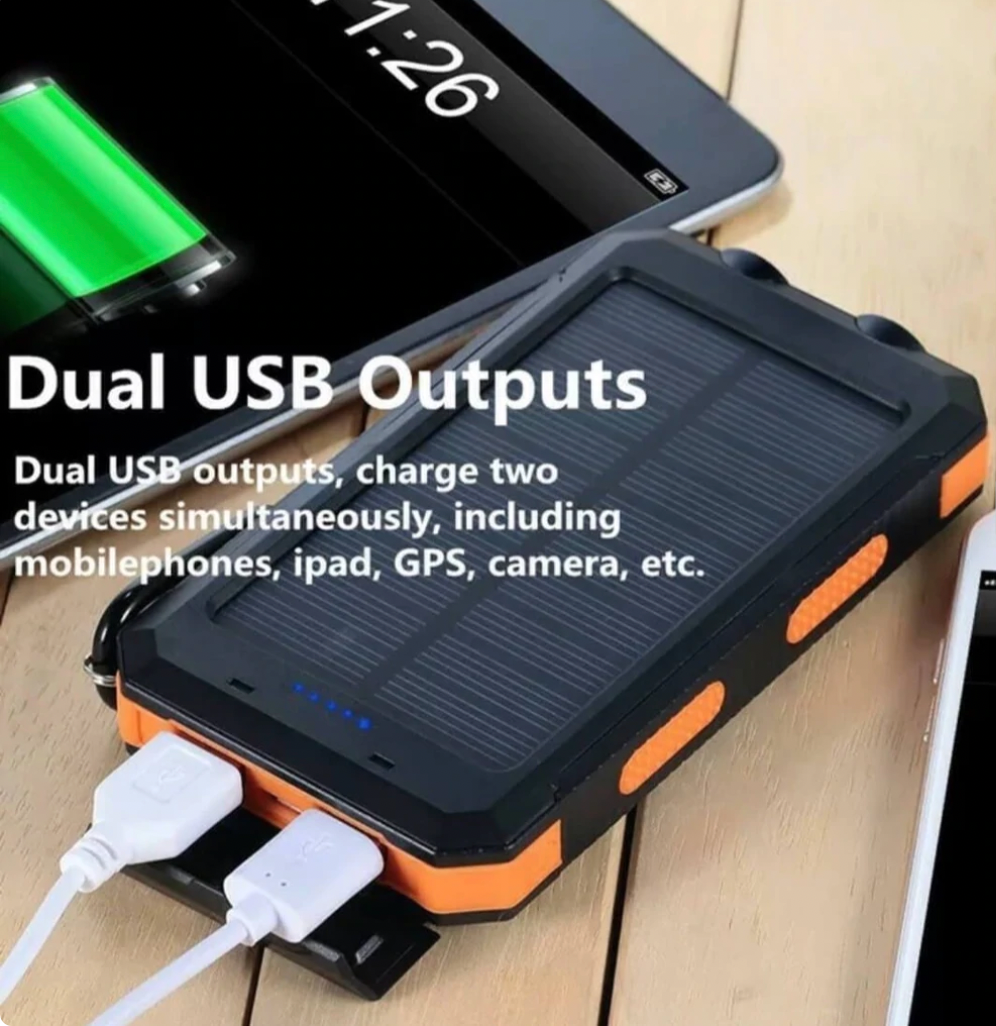 Compact Waterproof Solar Charger