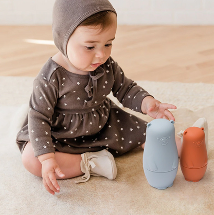 Colorful Silicone Russian Nesting Dolls
