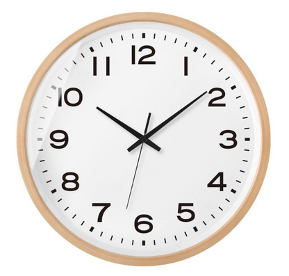 Stylish Wood Large Wall Clock - Luxicro