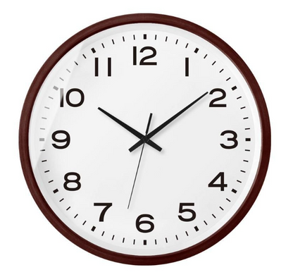 Stylish Wood Large Wall Clock