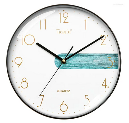 Contemporary Nordic Wooden Wall Clock - Luxicro