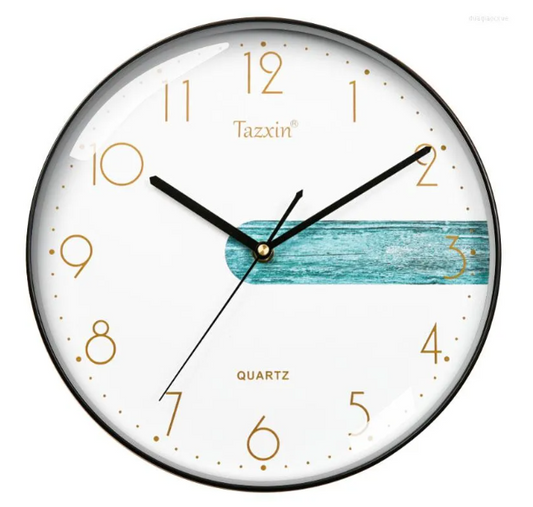 Contemporary Nordic Wooden Wall Clock - Luxicro