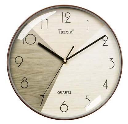 Contemporary Nordic Wooden Wall Clock