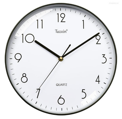 Contemporary Nordic Wooden Wall Clock