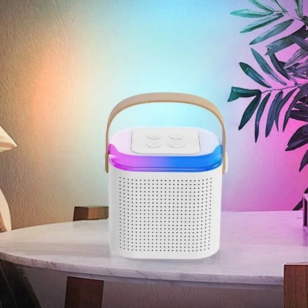 Compact Rechargeable Karaoke Mic - Luxicro