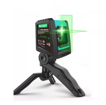 Accurate 2 Line Rotary Laser Level Kit - Luxicro
