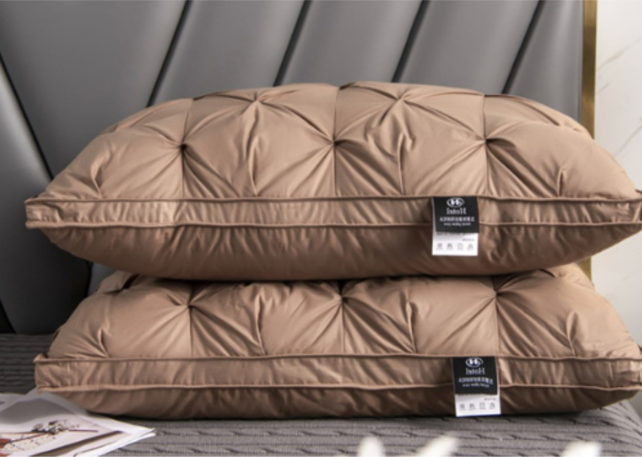 Comfortable Plush Bed Pillow for Better Sleep