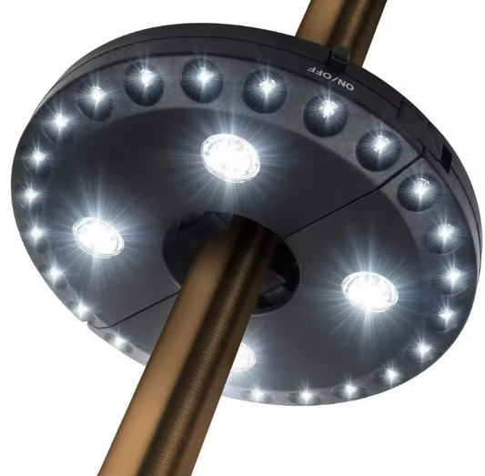 Bright Outdoor Patio Umbrella LED Light - Luxicro
