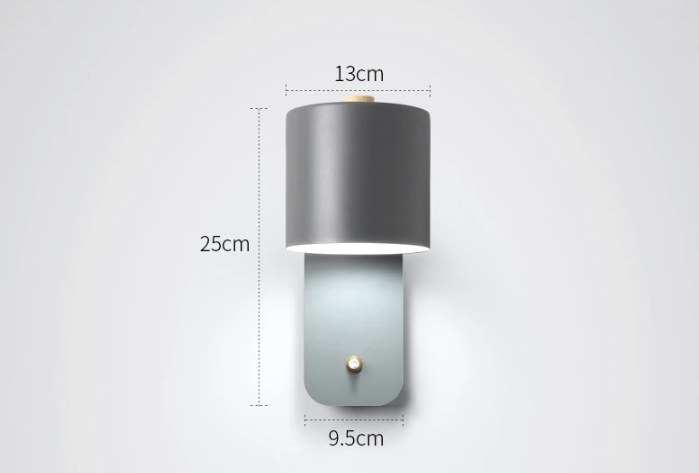 Modern LED Wall Sconce with Switch