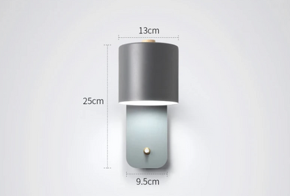 Modern LED Wall Sconce with Switch