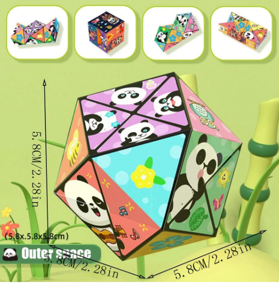 Fun 3D Folding Kids Puzzle Box