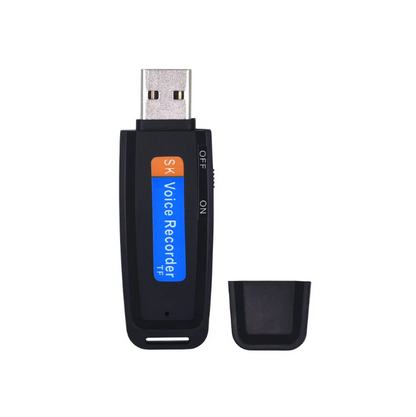 Compact USB Digital Voice Recorder 8-32GB - Luxicro