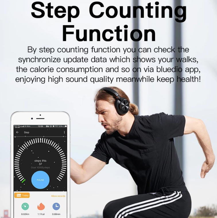 Bluetooth Wireless Over Ear Headphones