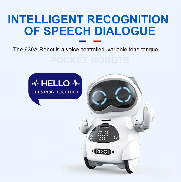 Cute Small Interactive Robot Toy with Voice Control
