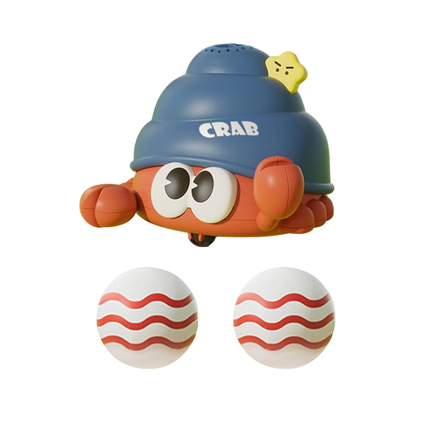 Colorful Blow Up Crab Beach Toy