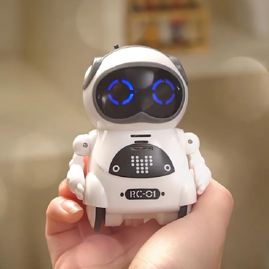 Cute Small Interactive Robot Toy with Voice Control - Luxicro