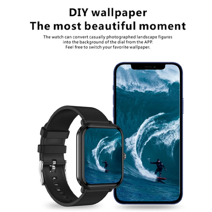 Accurate Waterproof Smartwatch Blood Pressure Tracker