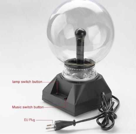 Colorful Plasma Ball Light Show Lamp