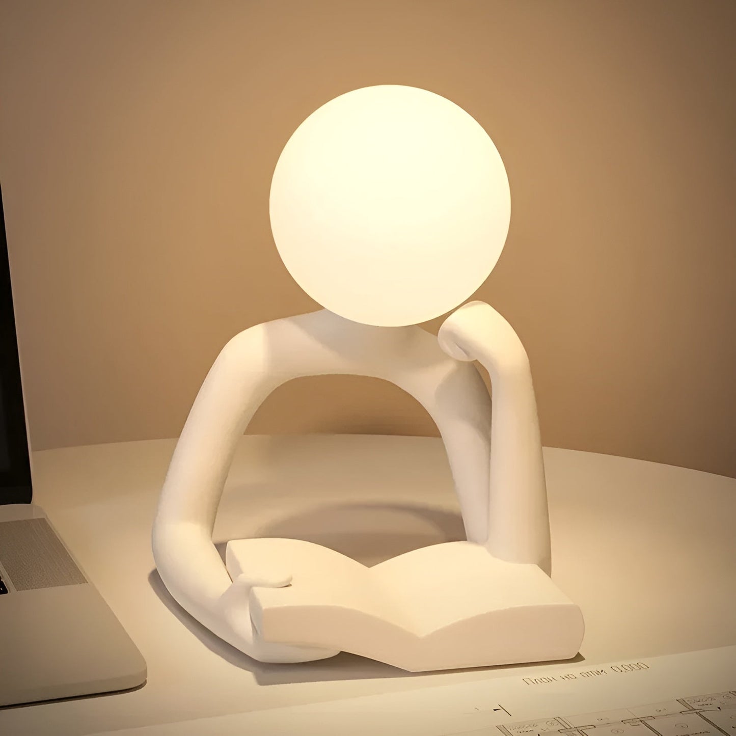 Stylish Home Office Table Lamp with Soft Glow