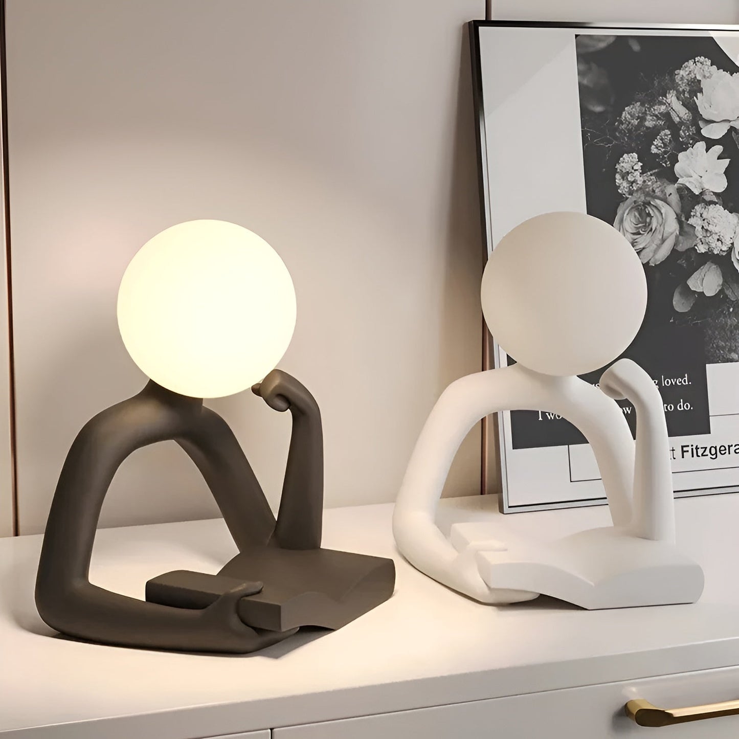 Stylish Home Office Table Lamp with Soft Glow