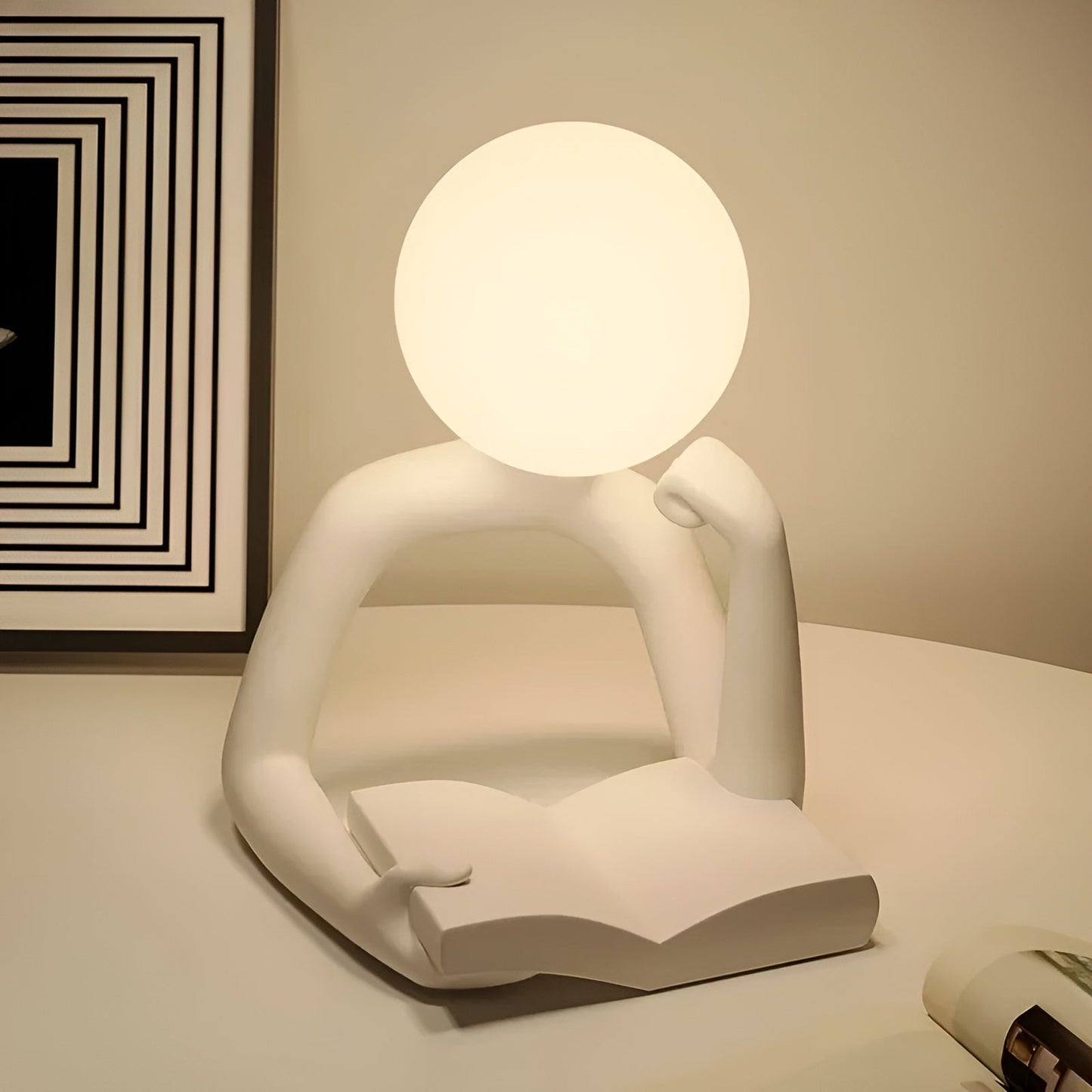 Stylish Home Office Table Lamp with Soft Glow