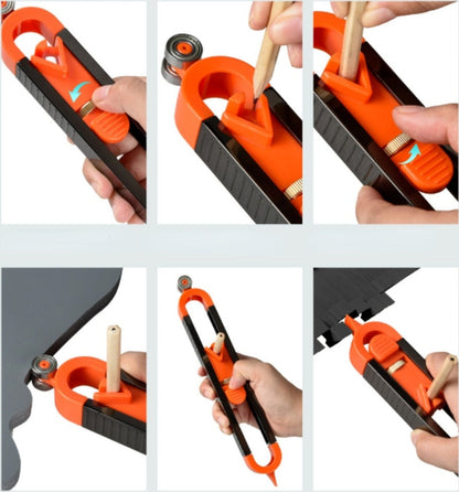 Accurate Protracting Measuring Ruler