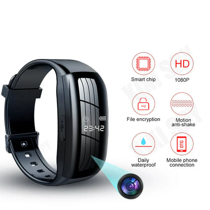 Compact Hidden Camera Smart Watch