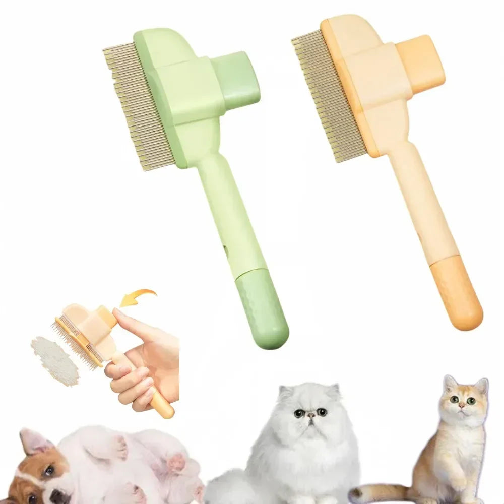 Pet Grooming Easy Clean Flea Comb Brush