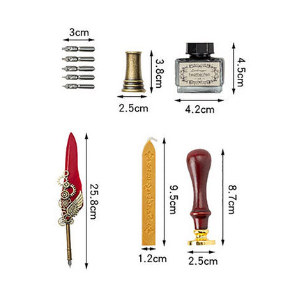 Premium Phoenix Quill Calligraphy Pen Set