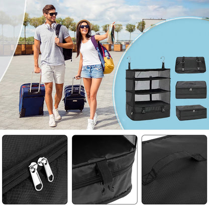 Compact Travel Bag Organizer Shelf