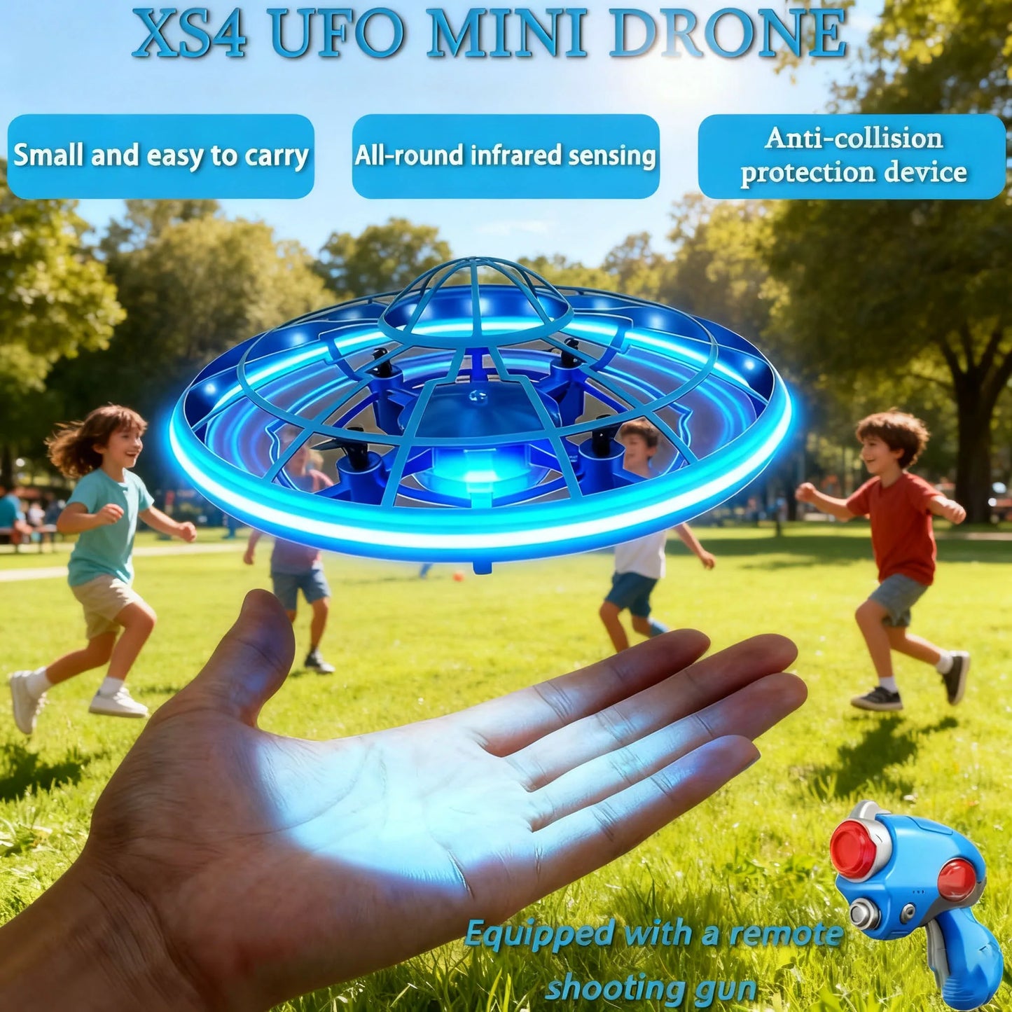 Fun Remote Control Mini Drone for Kids - Luxicro