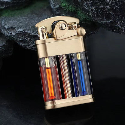 Slim Classic Silver Pocket Lighter - Luxicro