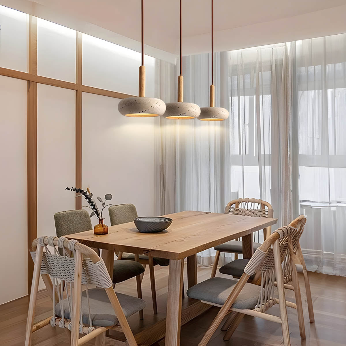 Stylish Stone LED Pendant Light