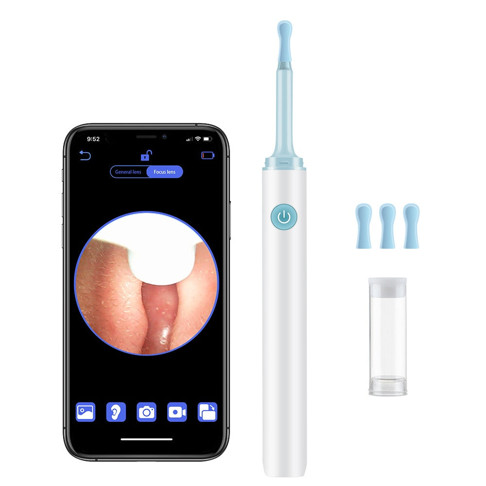 Rechargeable Soft Ear Cleaning Tool