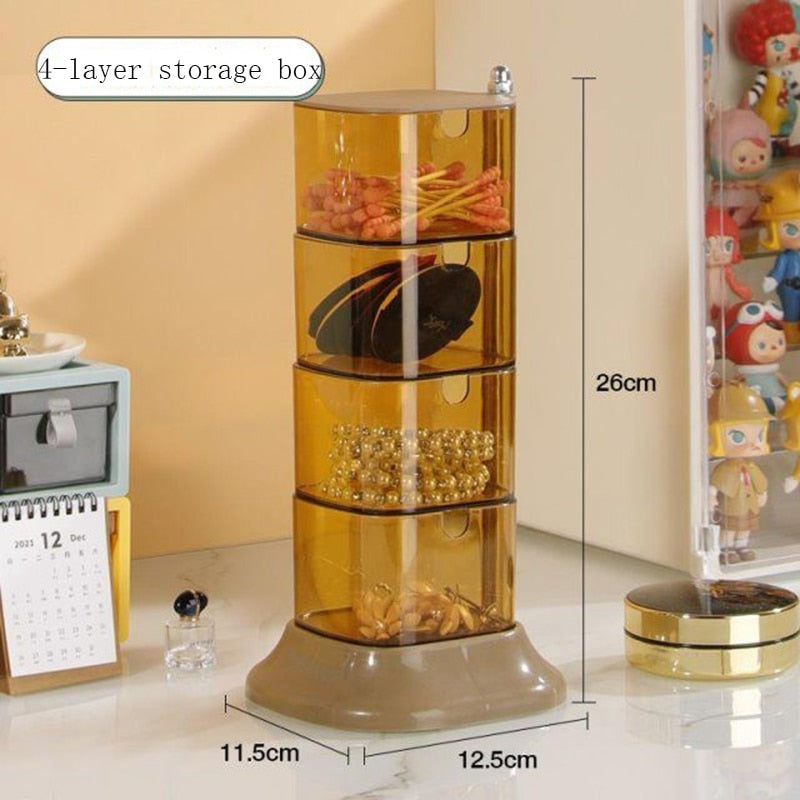 360 Spin Cosmetic Organizer Box