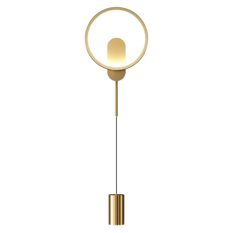 Contemporary LED Gold Sconce Wall Lamp 24W