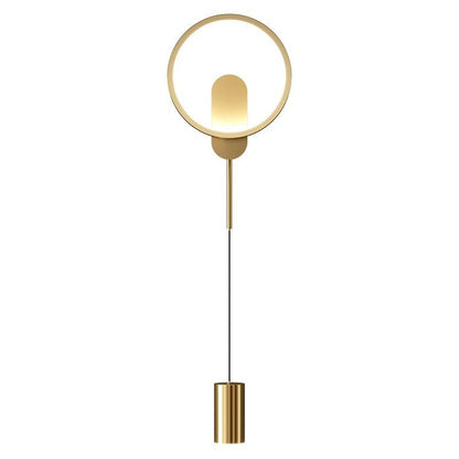 Contemporary LED Gold Sconce Wall Lamp 24W