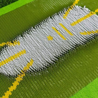 Advanced Golf Swing Practice Mat with Ball Strike Tracker