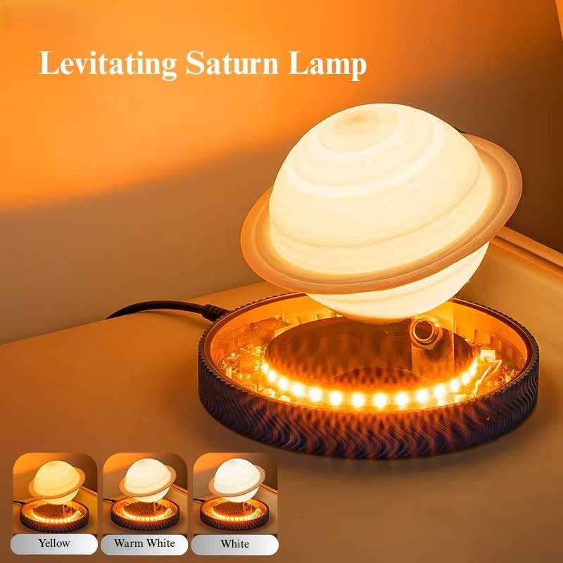 Cosmic Floating Saturn Desk Lamp