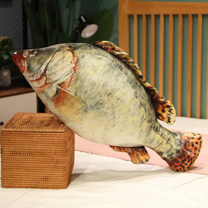 Big Soft Plush Fish Pillow Toy