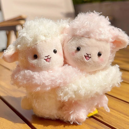 Cute Plush Animal Hug Keychain Toys
