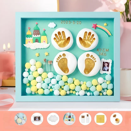 Custom Baby Hand and Footprint Art Set