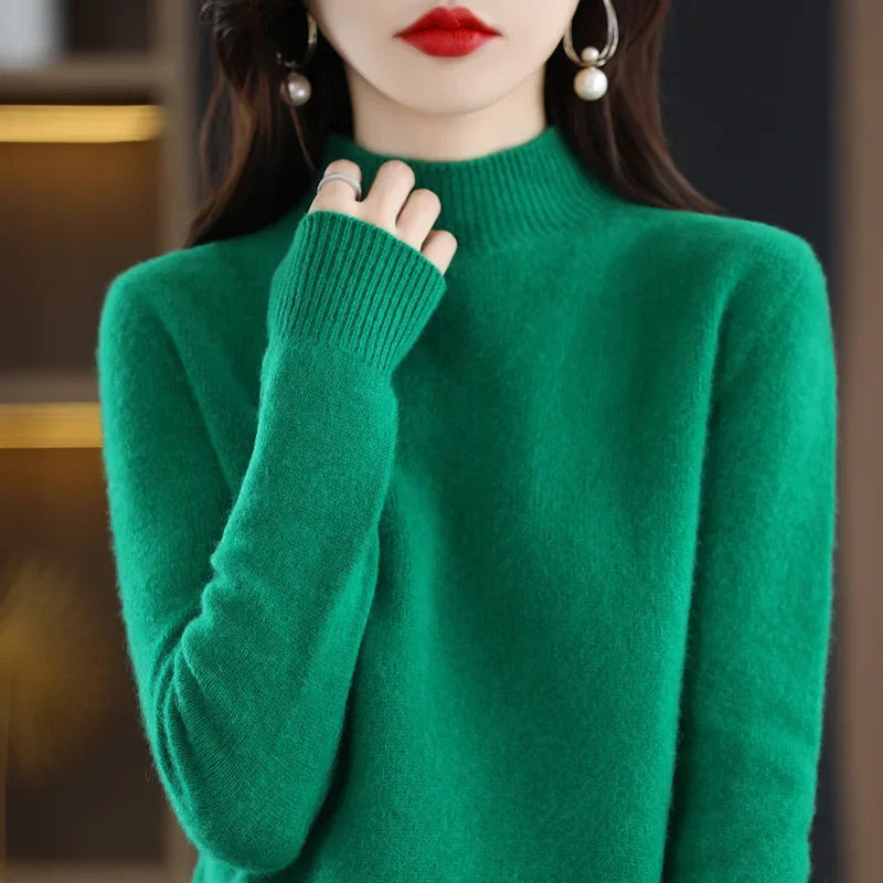 Cozy Fall Women's Cable Knit Sweater