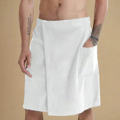 Plush Spa Robe with Pockets for Beach & Gym