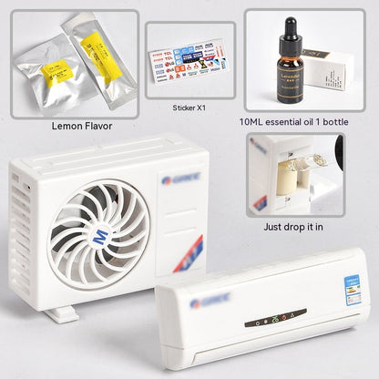 Compact Solar Powered Car Air Freshener Decor - Luxicro