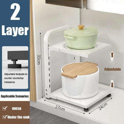 Foldable Compact Corner Storage Shelf Unit