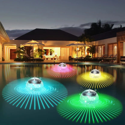 Multicolor Floating LED Pool Ball Light - Luxicro