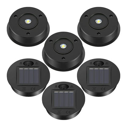Solar Garden Lantern Replacement Lids 6 Pack - Luxicro
